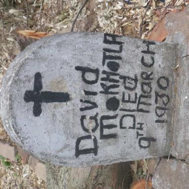 MOKHOTLA David -1930