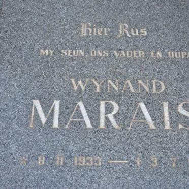 MARAIS Wynand 1933-1992