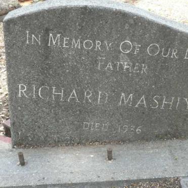 MASHIYA Richard -1936