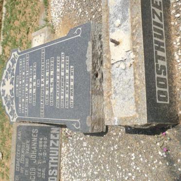 OOSTHUIZEN Jacob Johannes 1884-1960 :: OOSTHUIZEN Magritha J. 1892-1929 :: KOEKEMOER Gerhardus P. 1909-1929