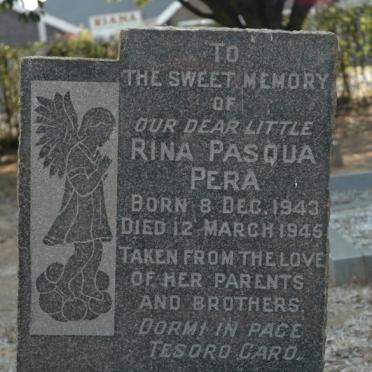 PERA Rina Pasqua 1943-1945