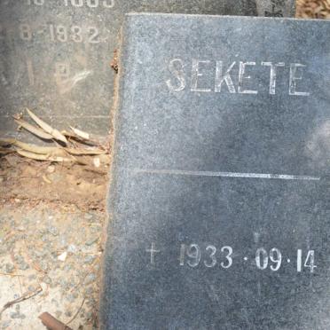 RAYOAOY Sekete -1933