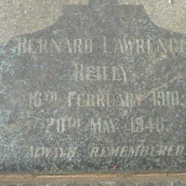 REILLY Bernard Lawrence 1910-1948