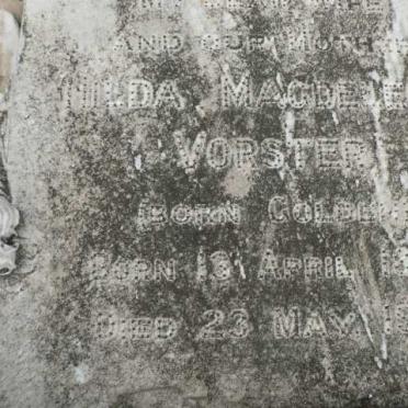 VORSTER Hilda Magdelene ?