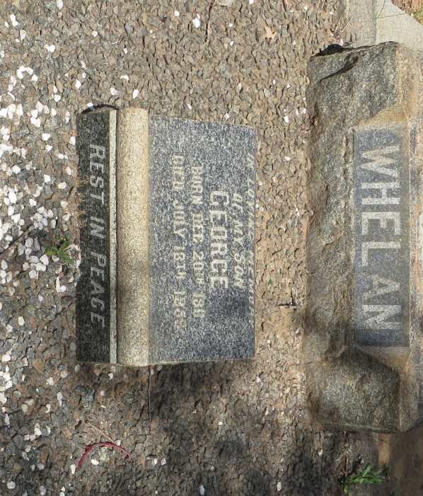 WHELAN George 19??-19??