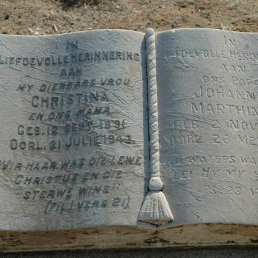 ? Johannes Marthinus 1883-1954 &amp; Christina 1891-1943