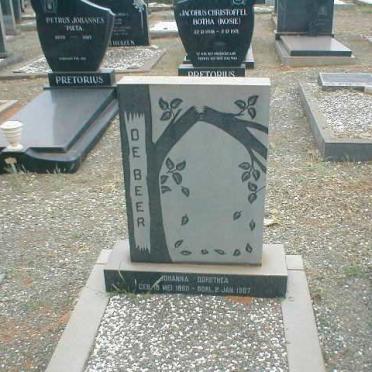 BEER Johanna Dorothea, de 1850-1967