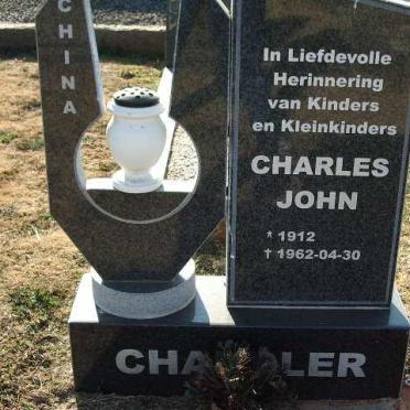 CHANDLER Charles John 1912-1962