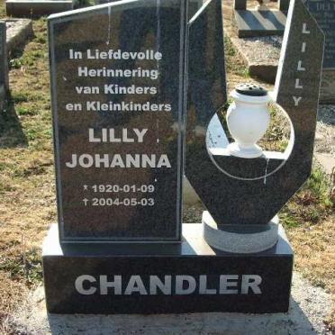 CHANDLER Lilly Johanna 1909-2003