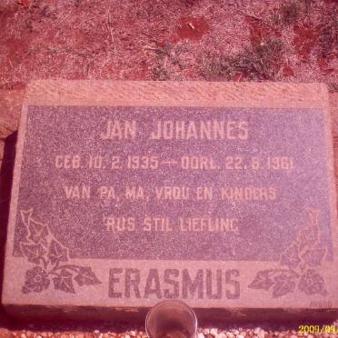 ERASMUS Jan Johannes 1935-1961