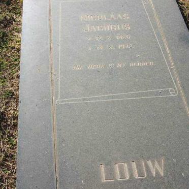 LOUW Nicolaas Jacobus 18??-1972