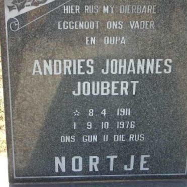 NORTJE Andries Johannes Joubert 1911-1976