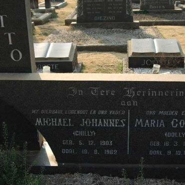 OTTO Michael Johannes 1903-1962 &amp; Maria Cornelia 1906-1986