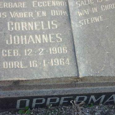 OPPERMAN Cornelius Johannes 1906-1964