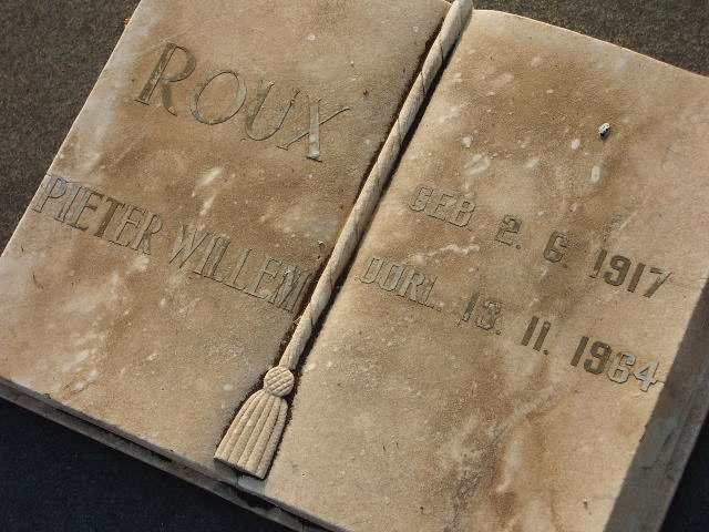 ROUX Pieter Willem 1917-1964