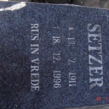 SETZER Carl Ludwig 1911-1996