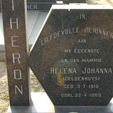 THERON Helena Johanna nee GELDENHUYS 1915-1969