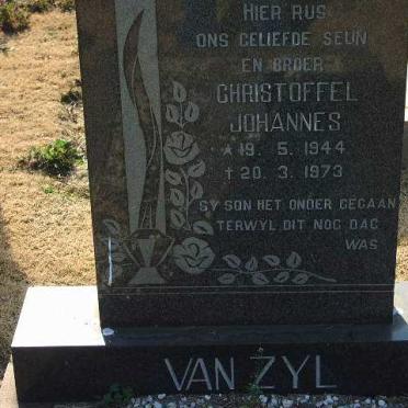 ZYL Christoffel Johannes, van 1944-1973