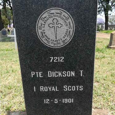 DICKSON T. -1901