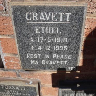 GRAVETT Ethel 1918-1995