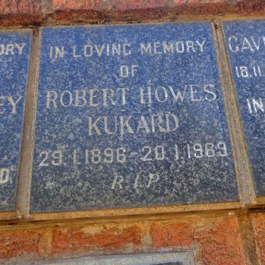 KUKARD Robert Howes 1896-1969