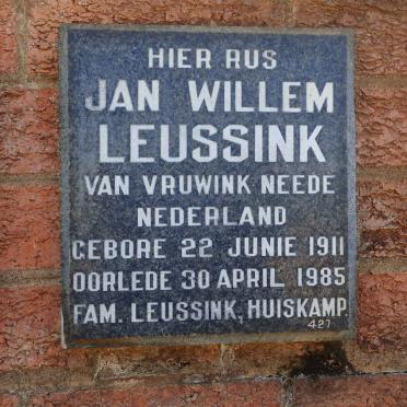 LEUSSINK Jan Willem 1911-1985