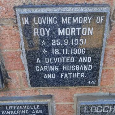 MORTON Roy 1931-1986