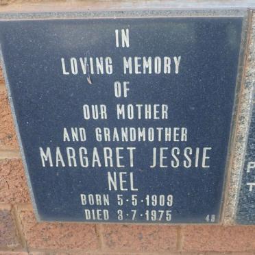 NEL Margaret Jessie 1909-1975
