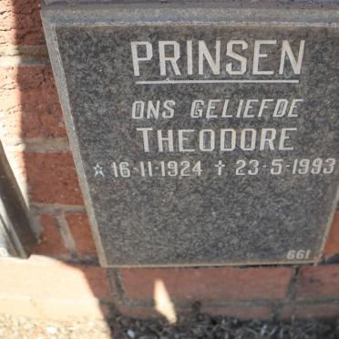 PRINSEN Theodore 1924-1993