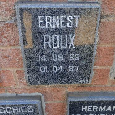 ROUX Ernest 1953-1987