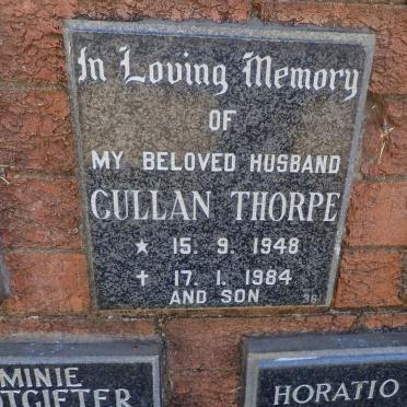 THORPE Cullan 1948-1984