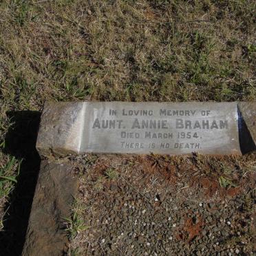 BRAHAM Annie -1954