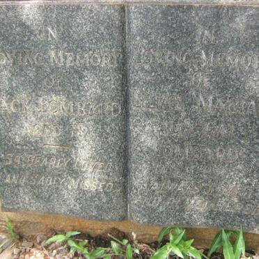 LOMBARD Jack & Lilian Marian 
