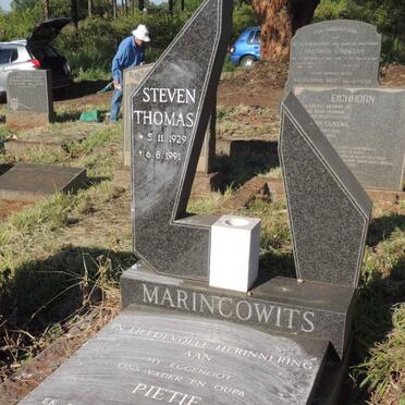 MARINCOWITS Steven Thomas 1929-1991