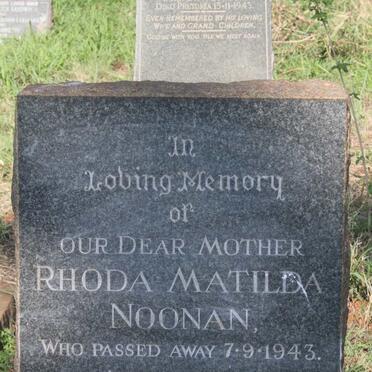 NOONAN Rhoda Matilda -1943