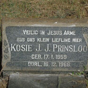 PRINSLOO Kosie J.J. 1959-1966