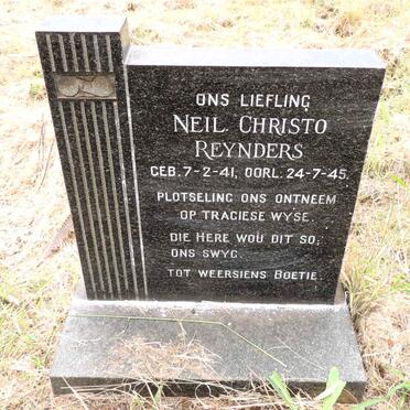 REYNDERS Neil Christo 1941-1945