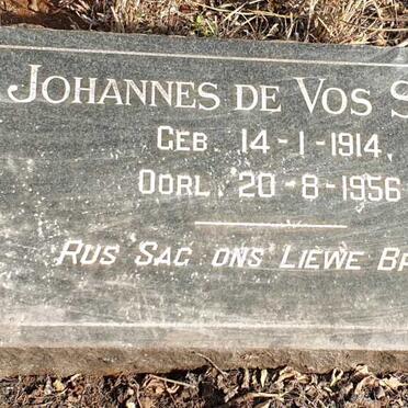 STEYN Johannes de Vos 1914-1956