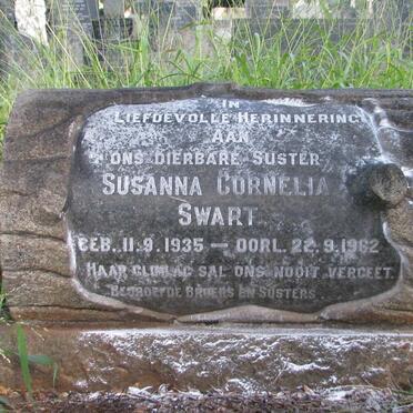 SWART Susanna Cornelia 1935-1962