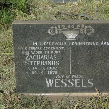 WESSELS Zacharias Stephanus 1902-1976