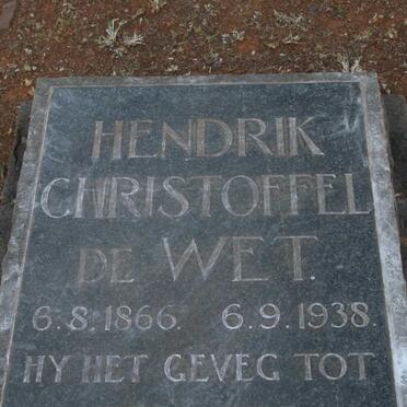 WET Hendrik Christoffel, de 1866-1938 & Johanna Magrieta FOURIE 1869-1942_2