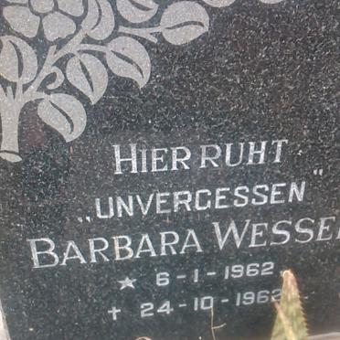WESSE? Barbara 1962-1962
