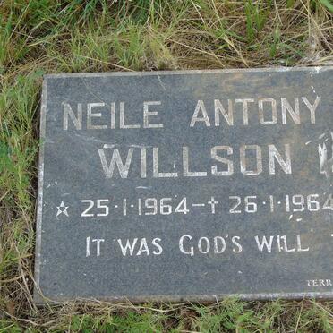 WILLSON Neile Antony 1964-1964