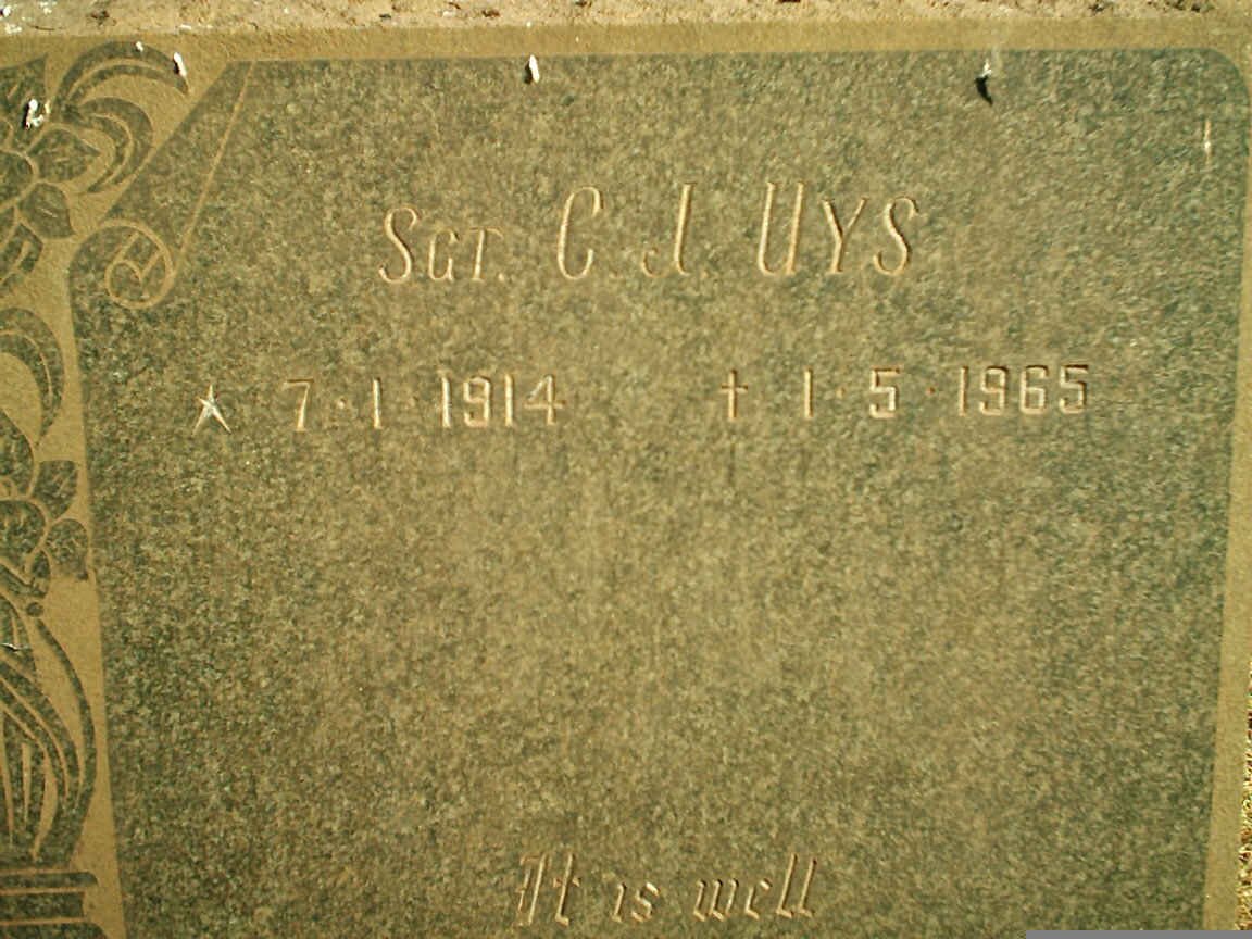 UYS C.J. 1914-1965