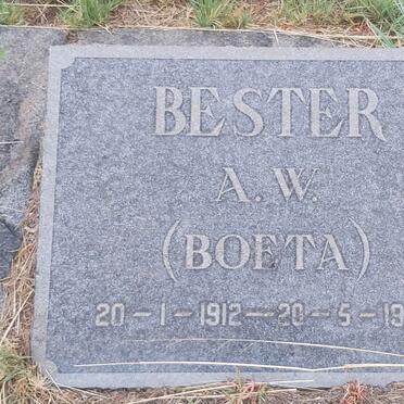 BESTER A.W. 1912-1972