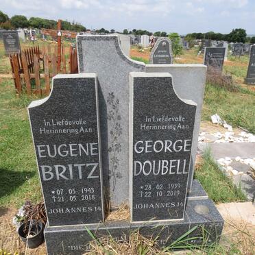 DOUBELL George 1939-2019 & Eugene BRITZ 1943-2018