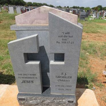 GROBLER F.J. 1953-2021