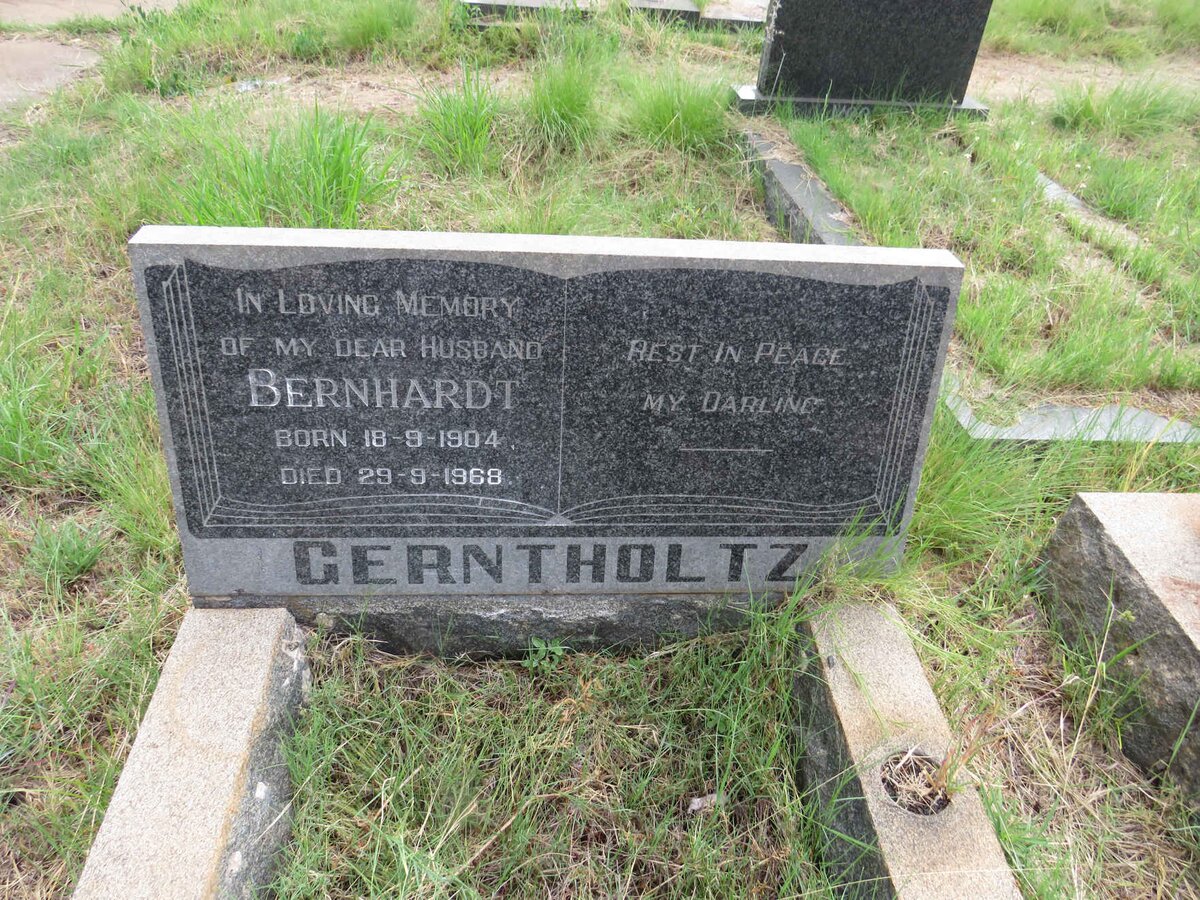 GERNTHOLTZ Bernhardt 1904-1968