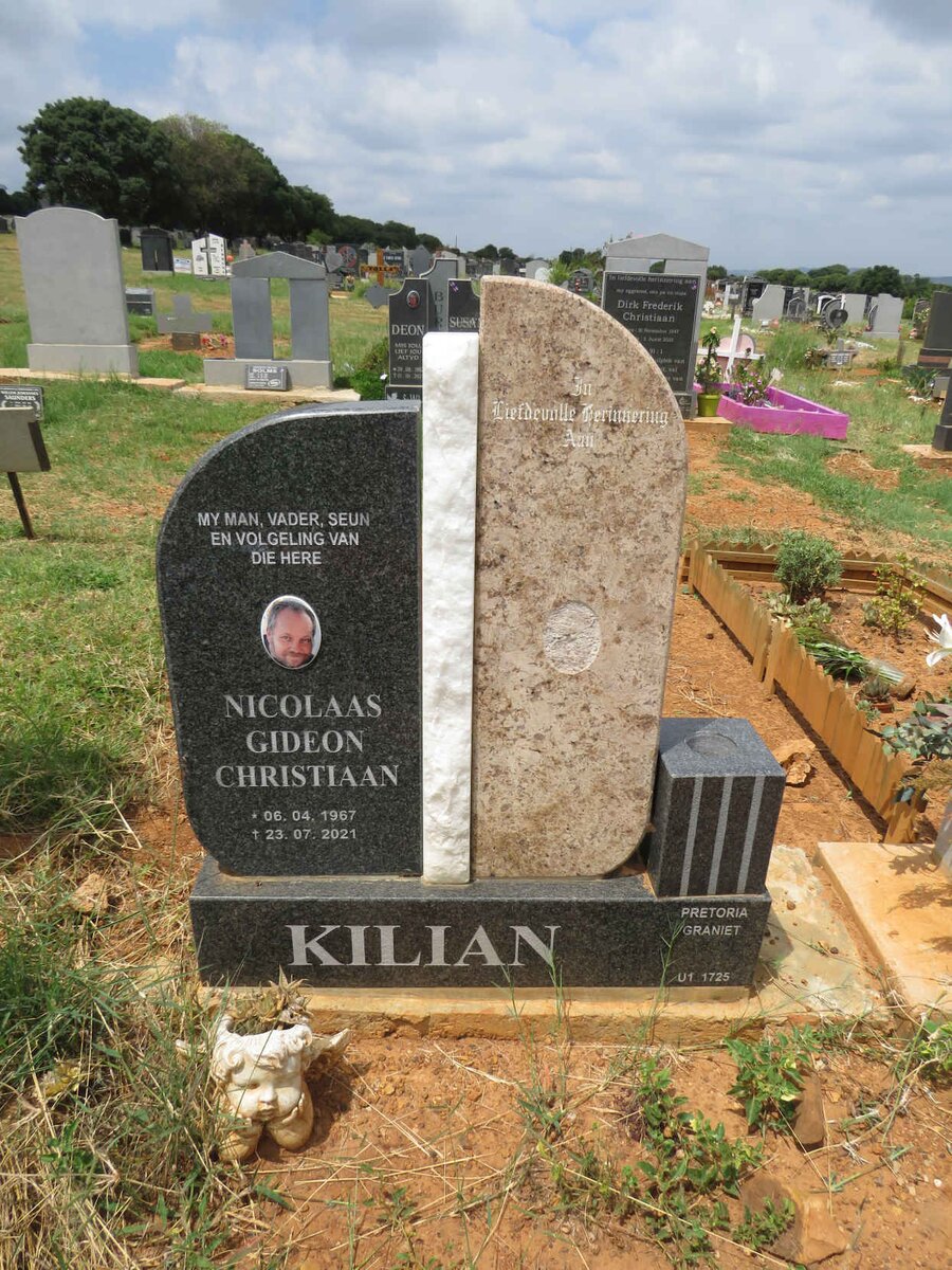 KILIAN Nicolaas Gideon Christiaan 1967-2021