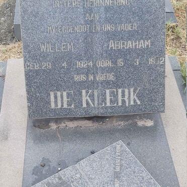 KLERK Willem Abraham, de 1924-1992 & Pauline Josephine 1927-1994 _1